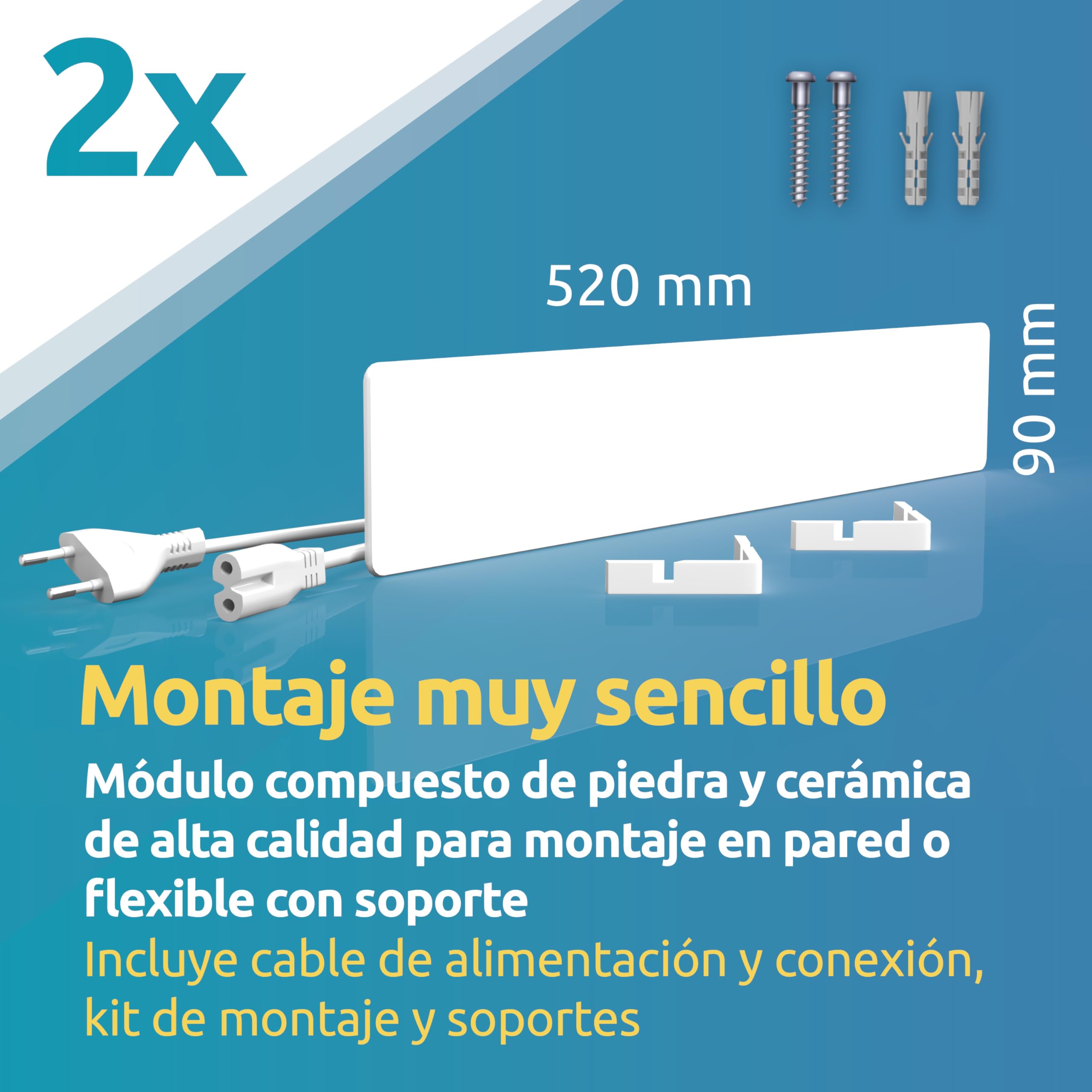 ELIAS Eliminador de Moho. contra el Moho, Seca los Espacios húmedos y Absorbe el Moho de la Base de la Vida. Sostenible y sin Productos químicos tóxicos