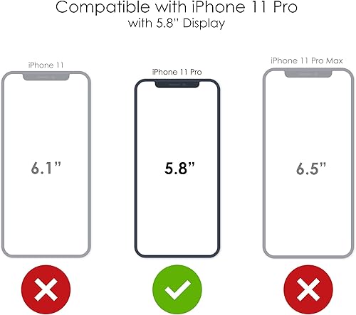 Miniatura 5 de DistinctInk Custom SkinDecal Compatible with OtterBox Defender for iPhone 11 PRO (5.8" Screen) - Pink White Gold Mama Bear