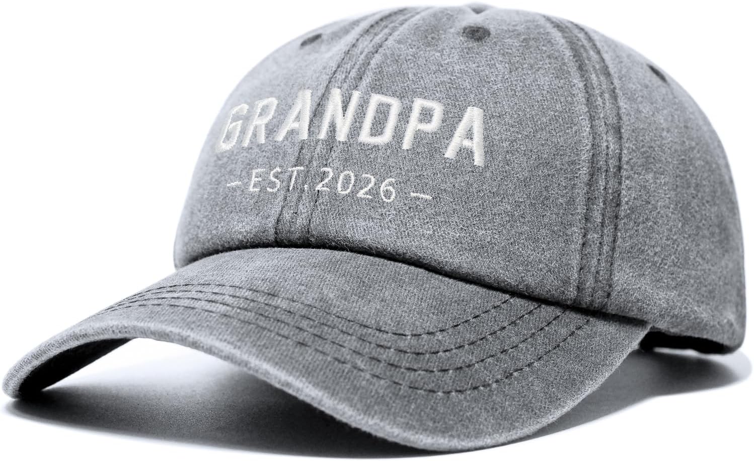 New Grandpa Gifts, First Time 2026 Promoted to Grandpa to be Gifts, Grandfather Hat, Adjustable Baseball Caps - Image 5