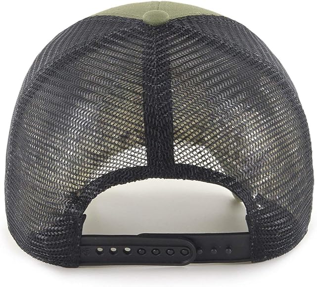 47 Brand Trucker Cap - Flagship New York Yankees Wood Oliv  