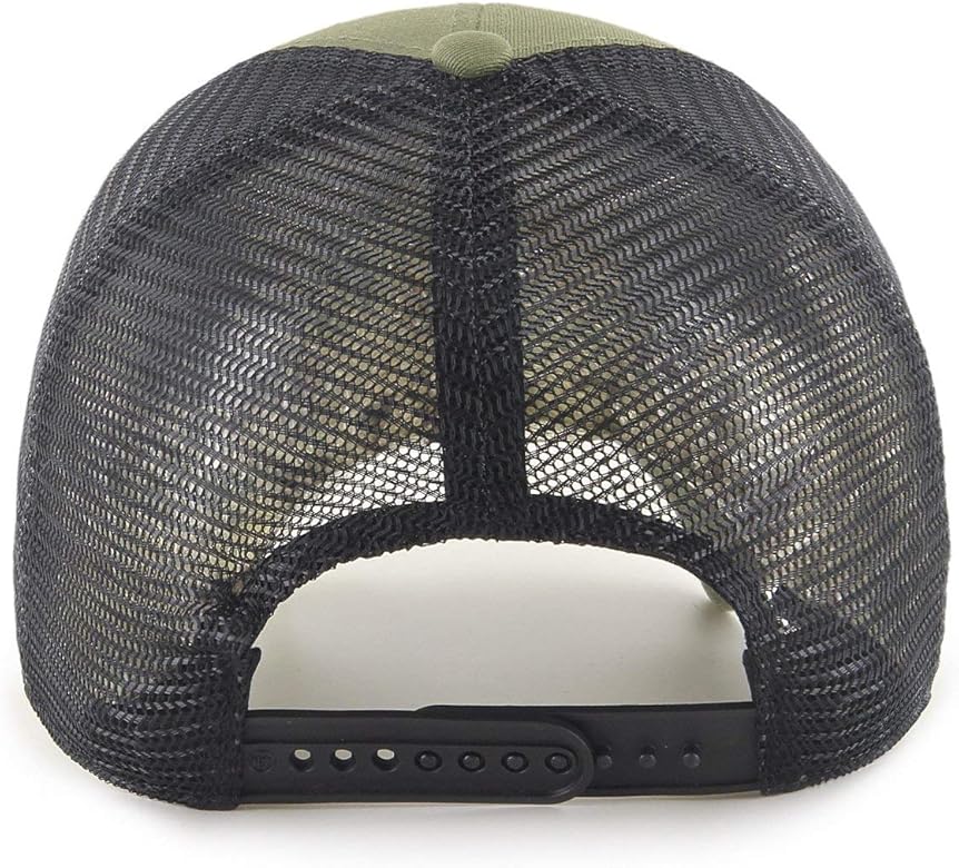 47 Brand Trucker Cap - Flagship New York Yankees Wood Oliv  