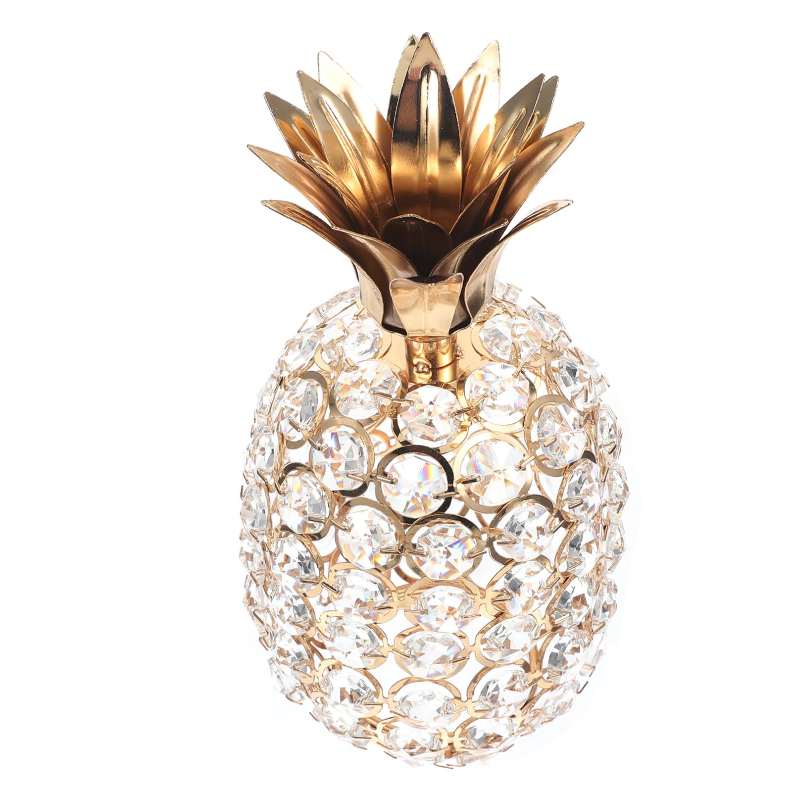 Figurine ananas cristal decoration centre de table chambre