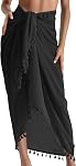 Eicolorte Sarong Cover Up Womens Beach Cover Up Bikini Bathing Suit Swimsuit Scarf Swimwear Coverup Sarong Wraps for Women