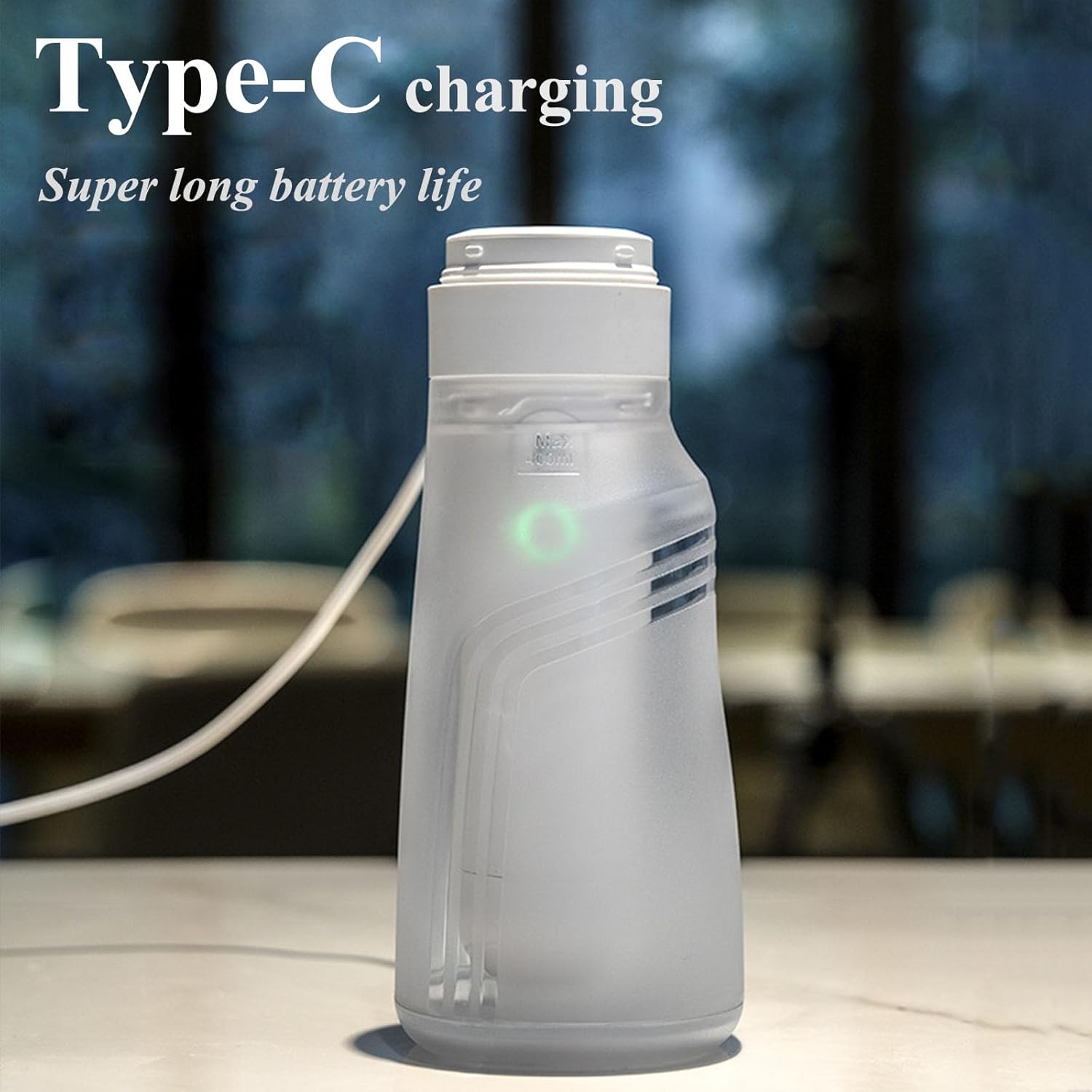 Bidet Bottle for Women Men,High Pressure Portable Bidet for Travel 400Ml,Type-C Rechargeable Bidet Portable Handheld,Postpartum Personal Hygiene,with Three Modes Spray 800Mah