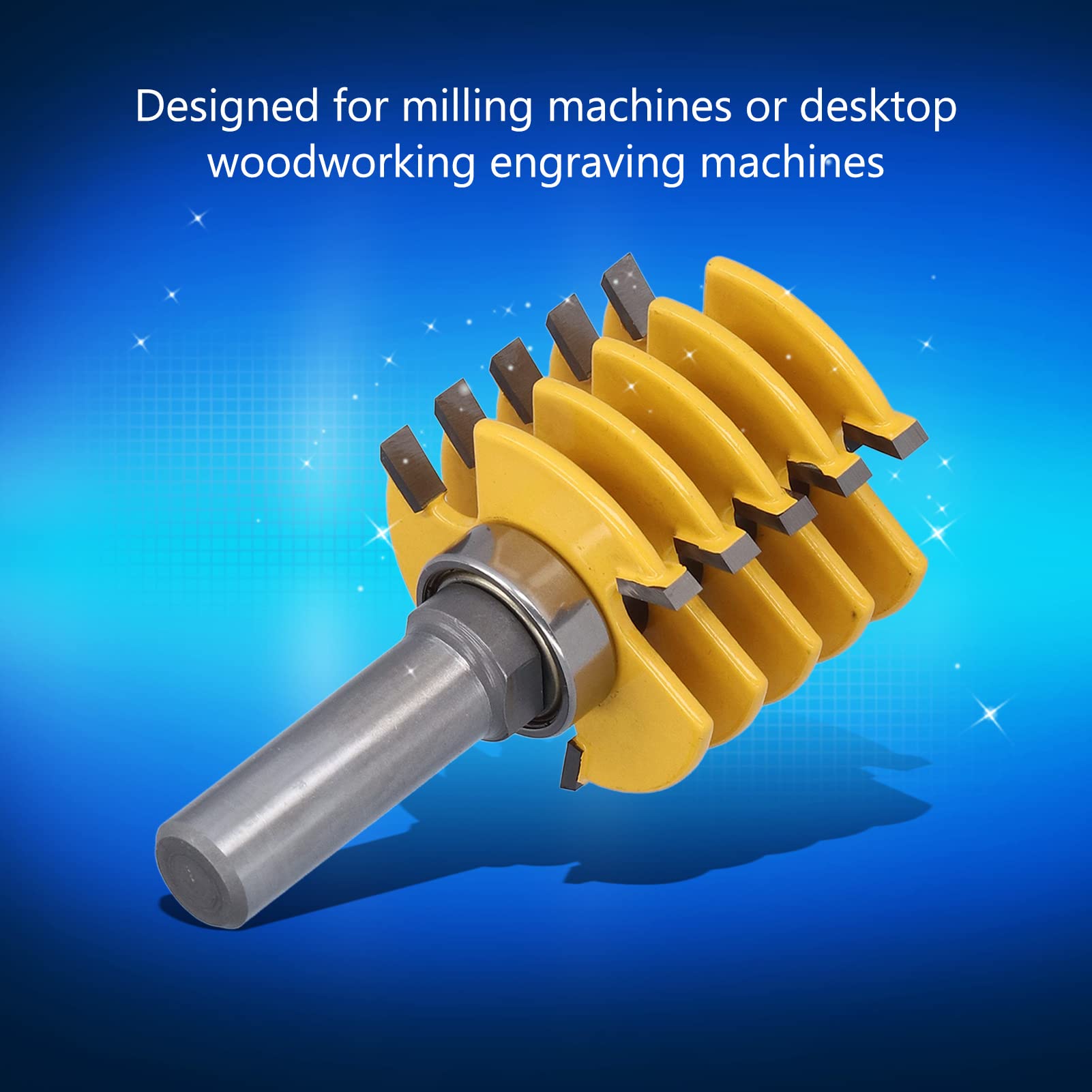 Punta per fresa per giunti a dita da 1/2 pollice, punta per fresa per la lavorazione del legno, fresa CNC per aumentare l'efficienza e la precisione nelle attività di lavorazione