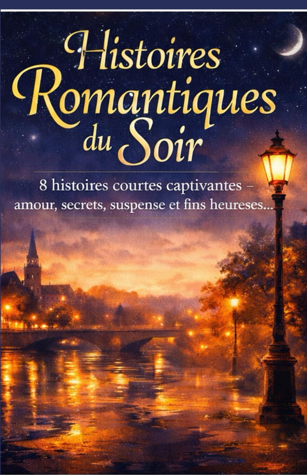 Histoires Romantiques du Soir: 8 histoires courtes captivantes — amour, secrets, suspense et fins heureuses.