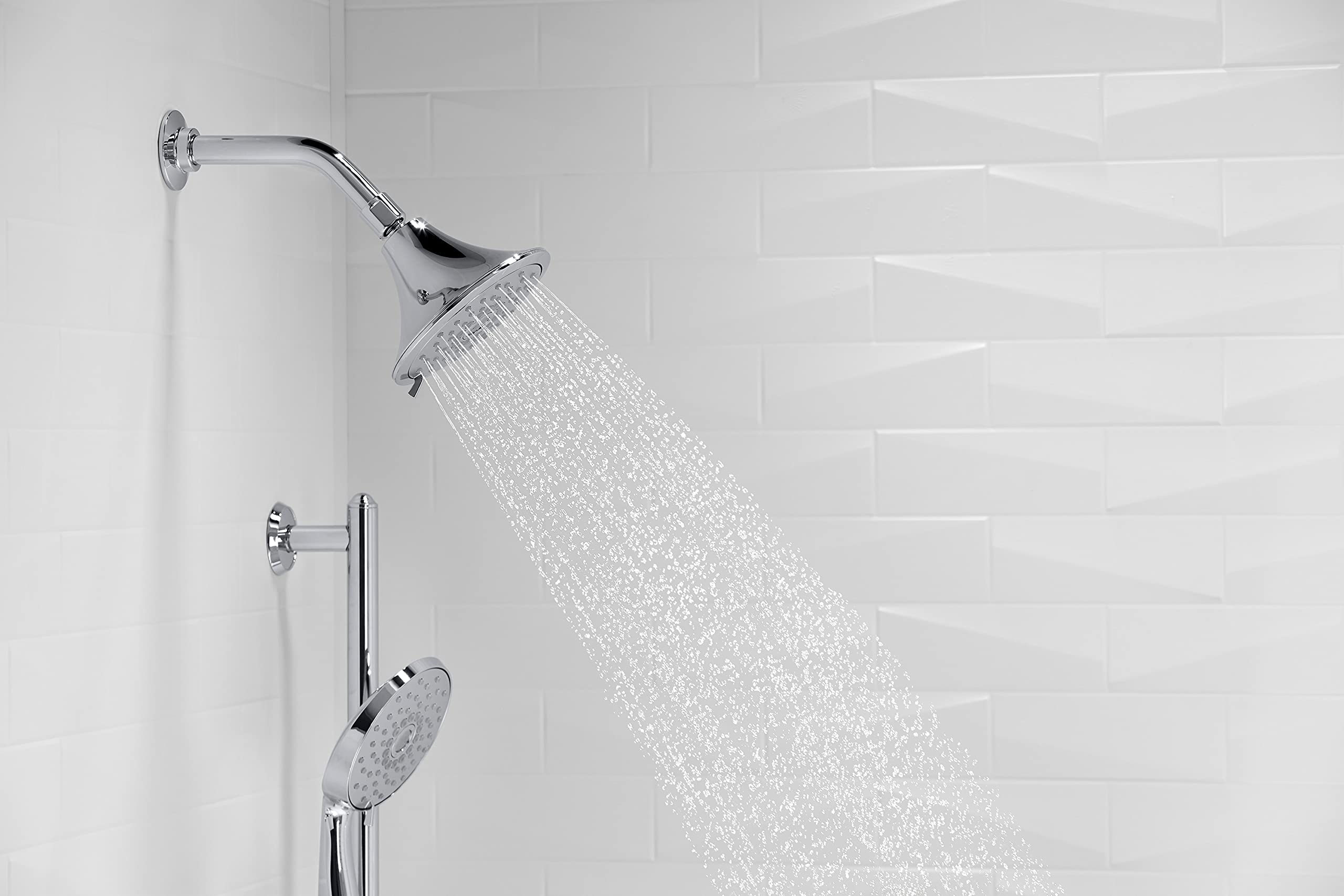 Kohler 22169-G-G Forte Showerhead Brushed Chrome