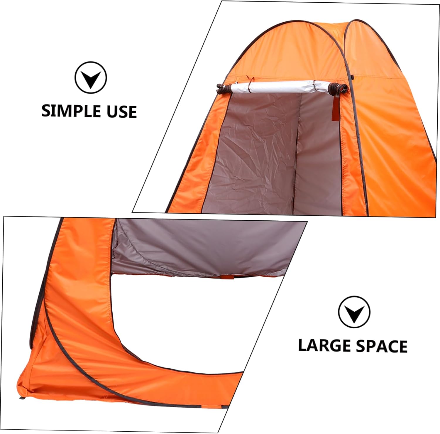 Outdoor Automatic Shower Tent Instant Setup Changing Room for Camping Fishing and Privacy Needs Durable Design Fits People Portable and Lightweight