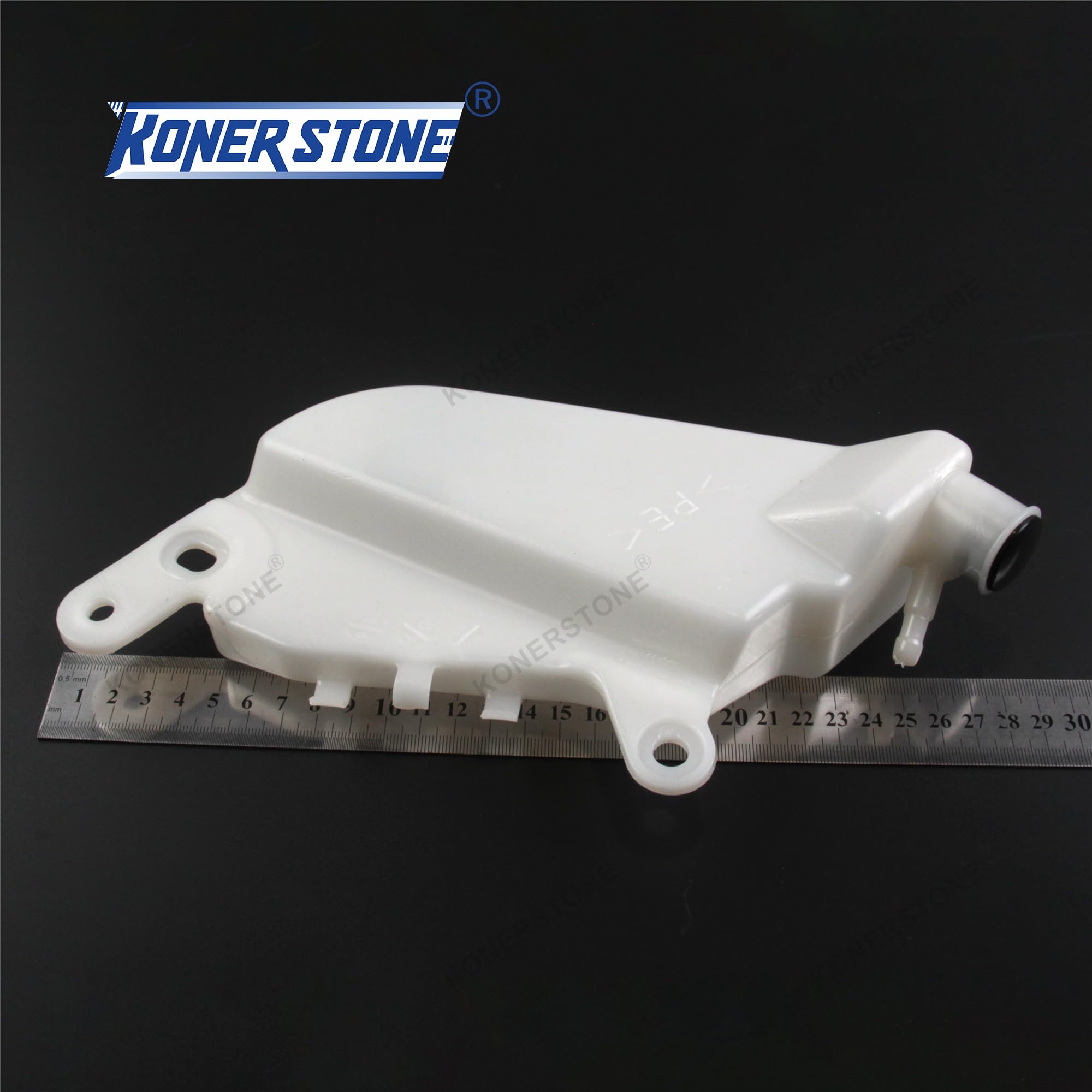 Serbatoio dell'Acqua del Serbatoio del Liquido di Raffreddamento del refrigerante per YZF R1 2002 2003 Accessori Moto con Tappo Bianco YZF-R1 02 03