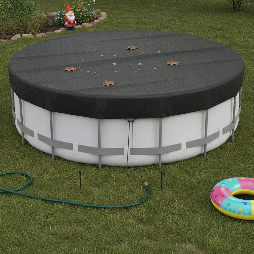 Cubierta para Piscina Elevada Redonda, Φ200cm/30cm