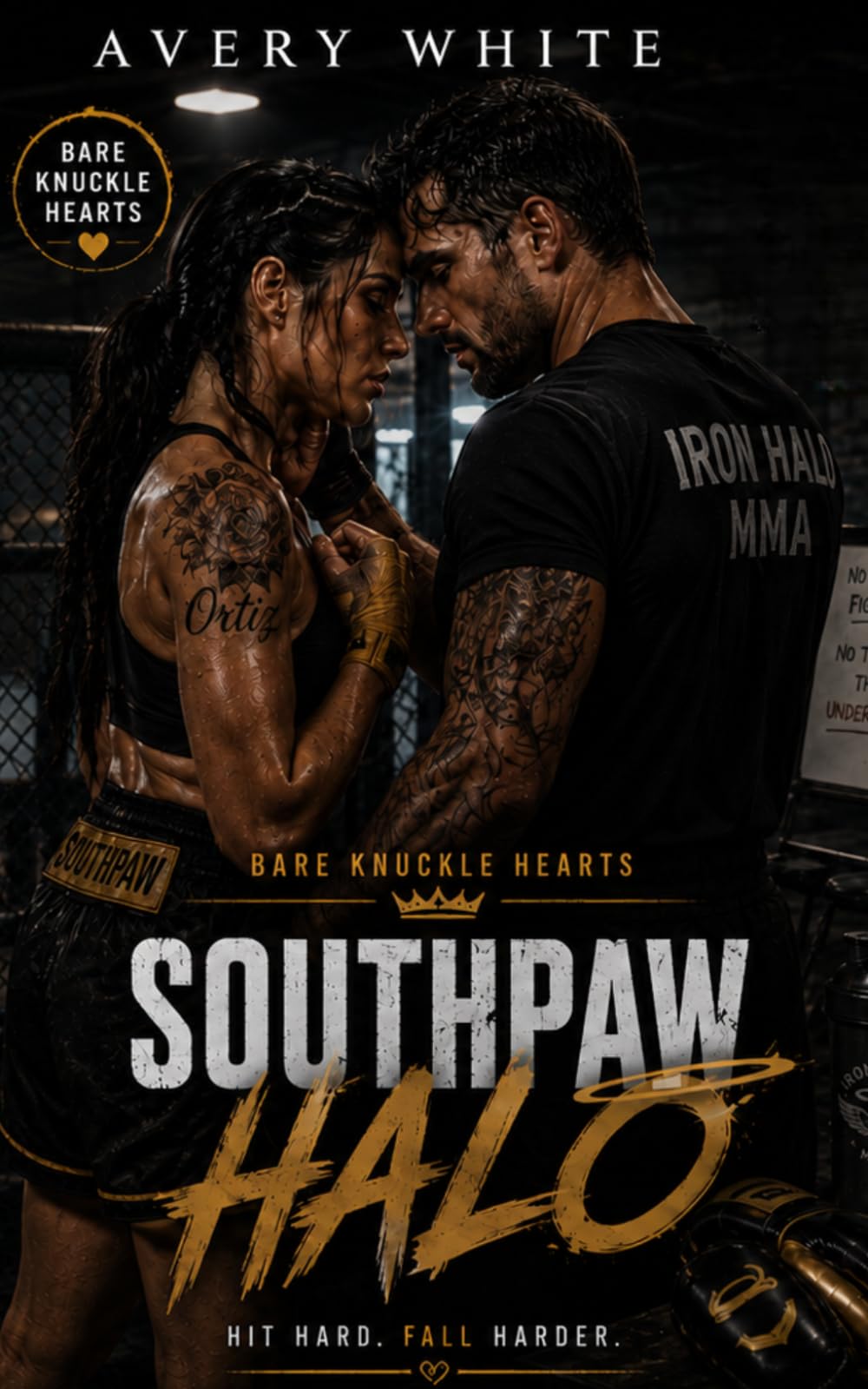 Southpaw Halo: A Gritty MMA Coach–Fighter Romance: 2 (Bare Knuckle Hearts: An MMA Sports Romance Series)