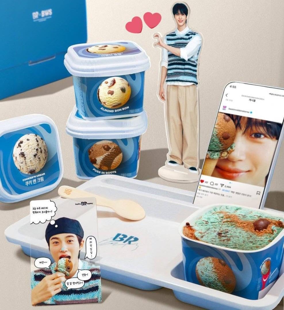 ビョンウソク サーティワン バスキンロビンス 31 アイス グッズセット Amazon.co.jp: ピョンウソク サーティワン バスキンロビンス 31 アイス