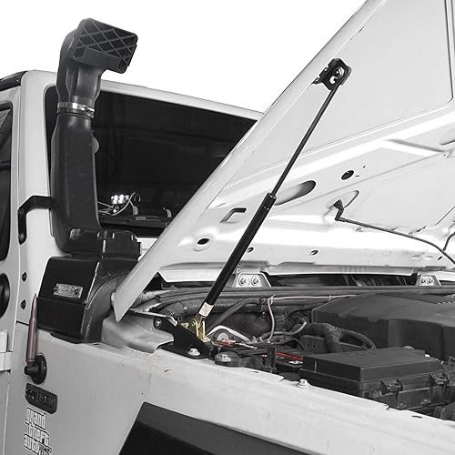 Miniatura 2 de Hooke Road Wrangler JK - Kit de asistencia de soporte de elevación de capó compatible con Jeep Wrangler JK y Unlimited 2011-2018, par