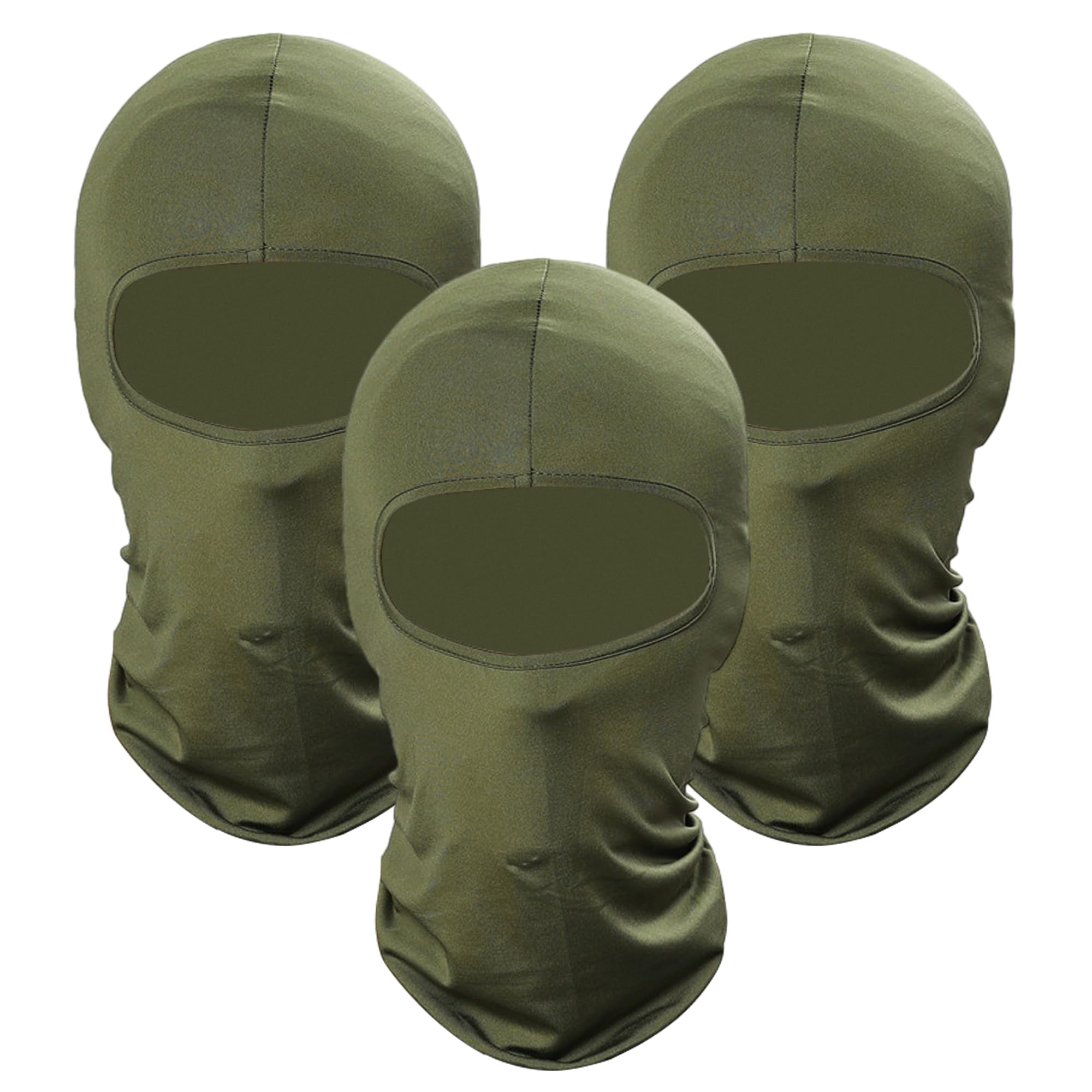 Pukavt 1-5 Pack Balaclava Face Mask, Ski Mask for Men Women, UV Protection Windproof Scarf for Motorcycle Snowboard Cycling