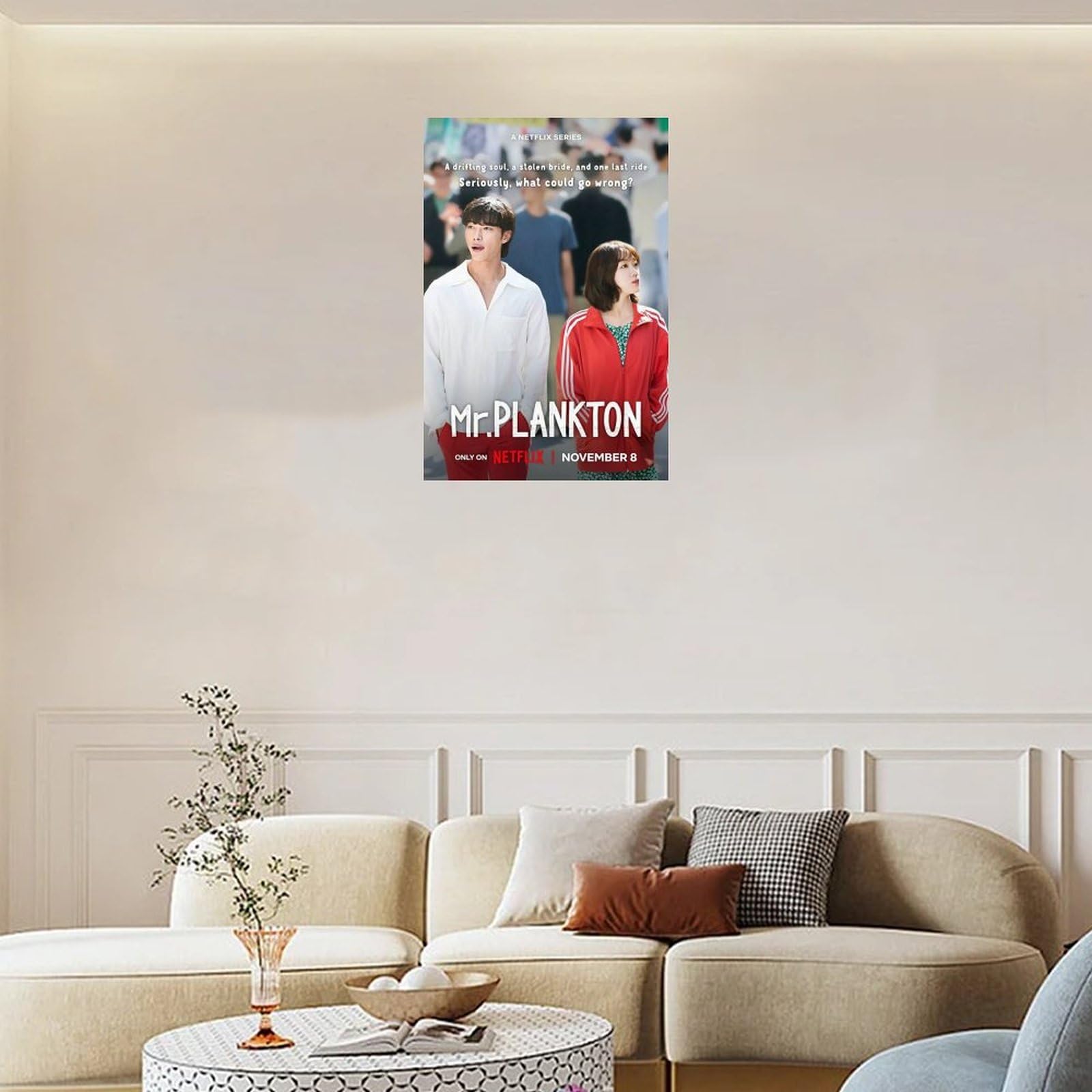 2024 Korean TV Series Mr.PLANKTON Art Cover Poster1 Canvas Art
