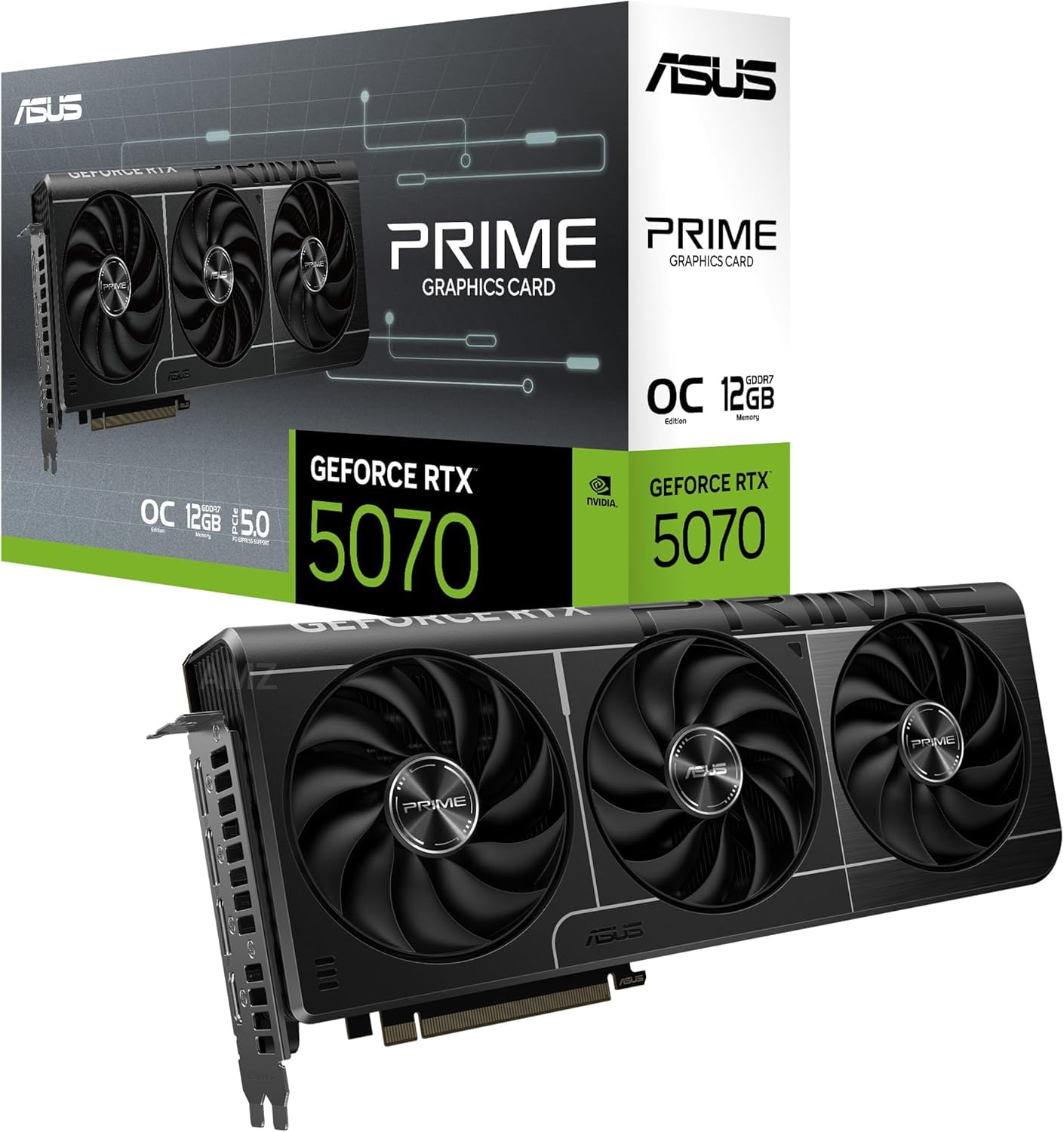 Amazon | ASUS RTX5070 搭載 ビデオカード PCIe 5.0 12GB GDDR7 OC