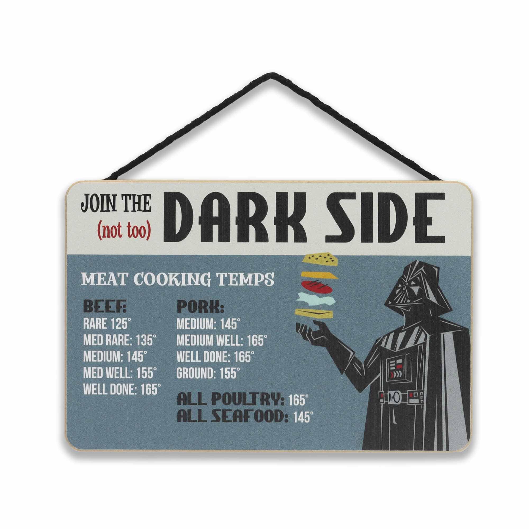 Amazon.com: Disney Star Wars Darth Vader Dark Side Hanging Wood