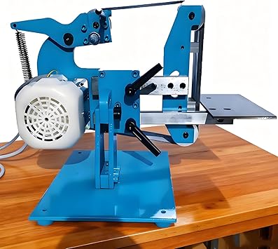 Bench Grinder & Belt Sander,915x50mm Belt Polishing Grinder,Vertical Horizontal Benchtop Grinder,Heavy-Duty All-Steel Construction with 5 Sanding Belts for Metal Wood Knife Making