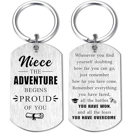 2024 Graduation Keychains - Endearing Keepsake for Your Special Graduates!