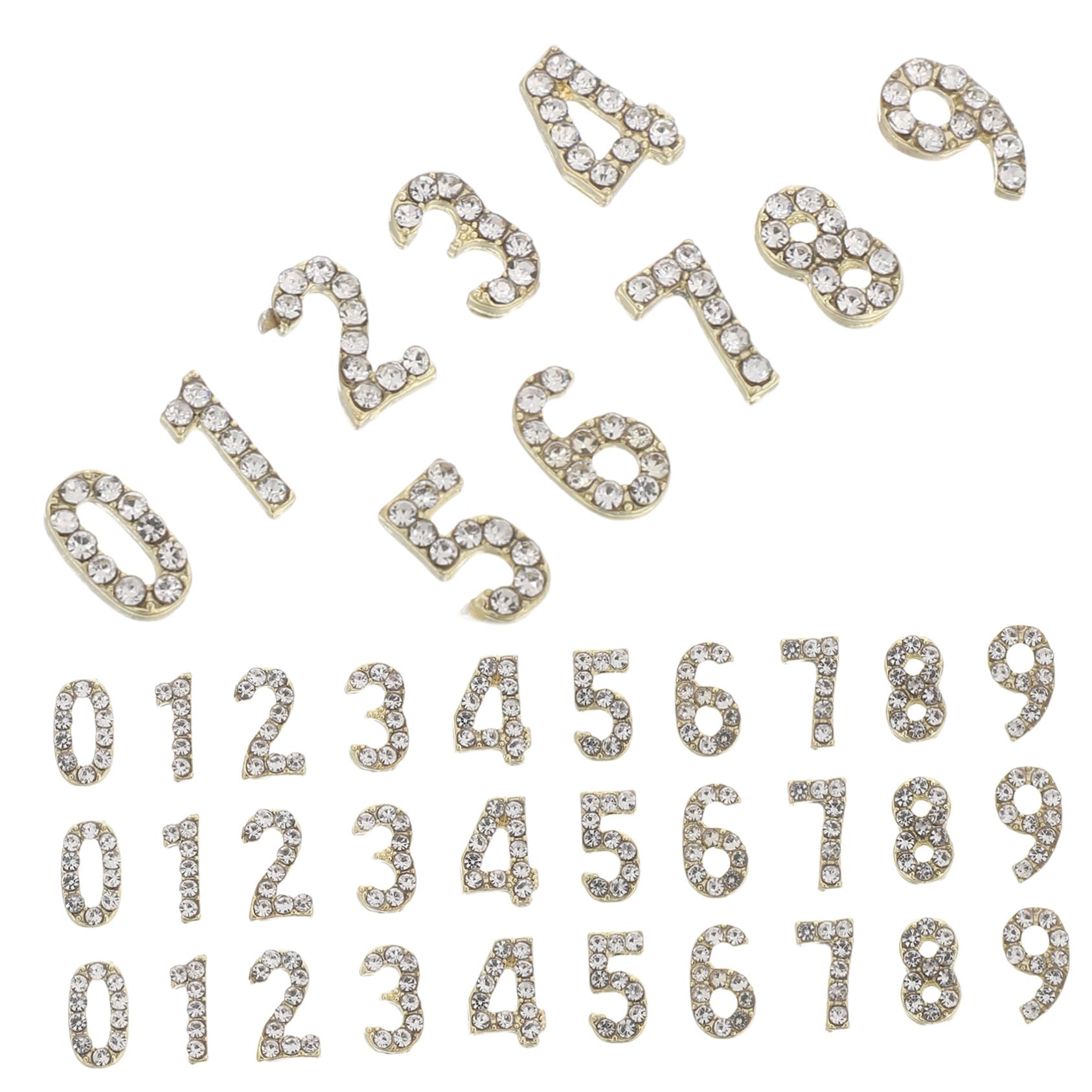 SHERCHPRY 100 Pezzi Di Per Unghie Gioielli Glitter Per Unghie Decorazioni Per Nail Art In