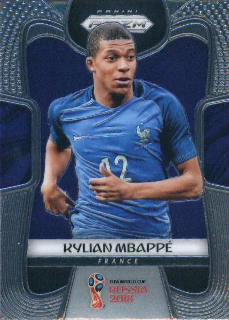 2018 Panini Prizm World Cup Soccer #80 Kylian Mbappe France Futbol Card