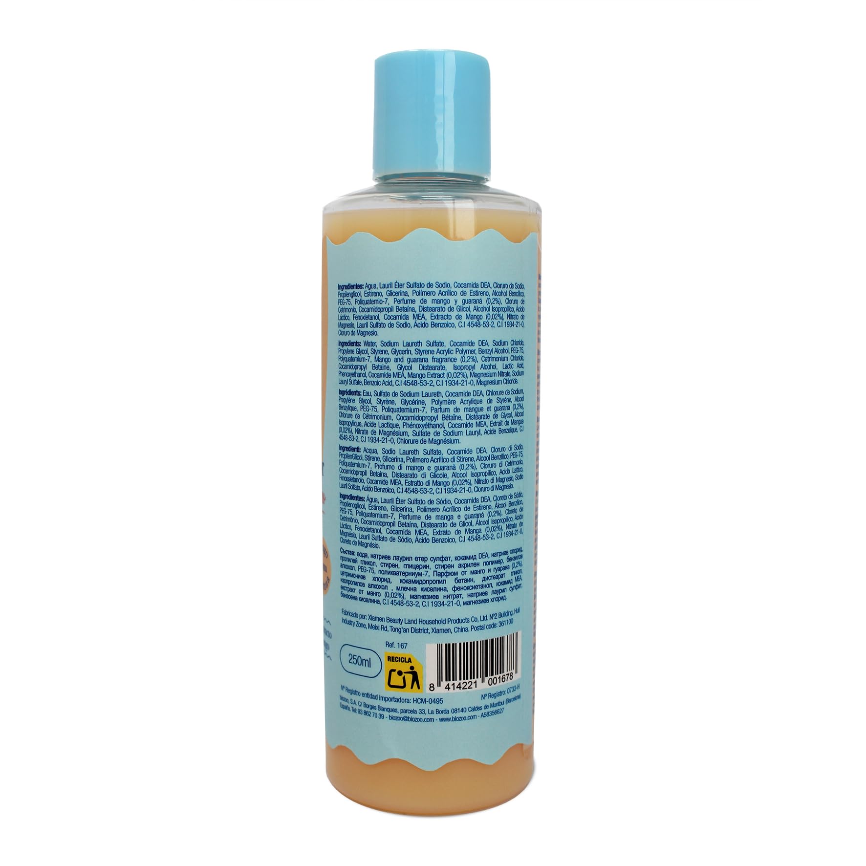 Biozoo Champús para Perros CHAMPU 2 EN 1 250 ML