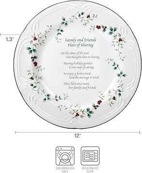 Pfaltzgraff Winterberry Friends and Family Plate of Sharing