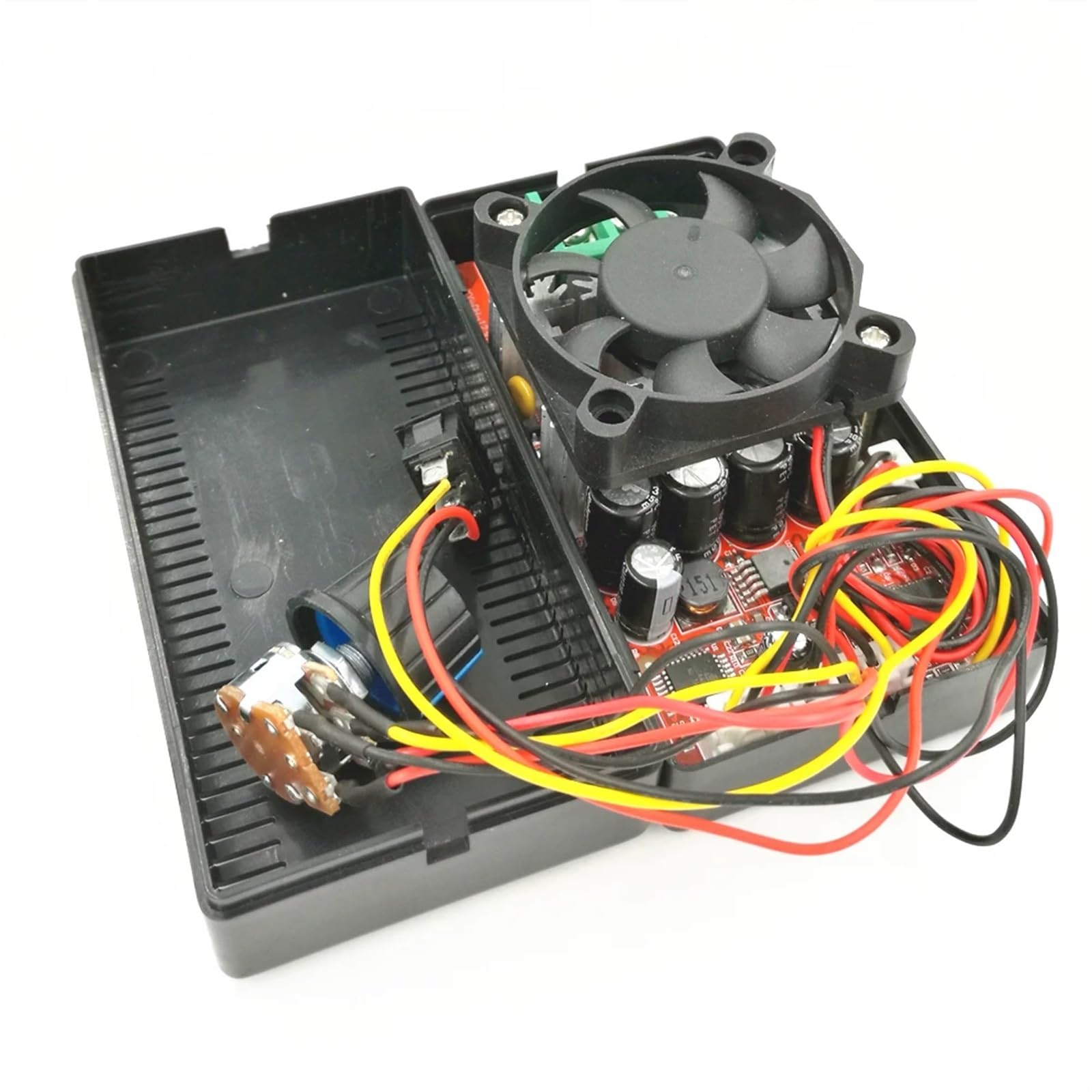 Controlador PWM de velocidad del motor de CC H-Bridge con control Interruptor de marcha atrás Ventilador de frenado 12V 24V 36V 50V Ajustador de velocidad(6.8)