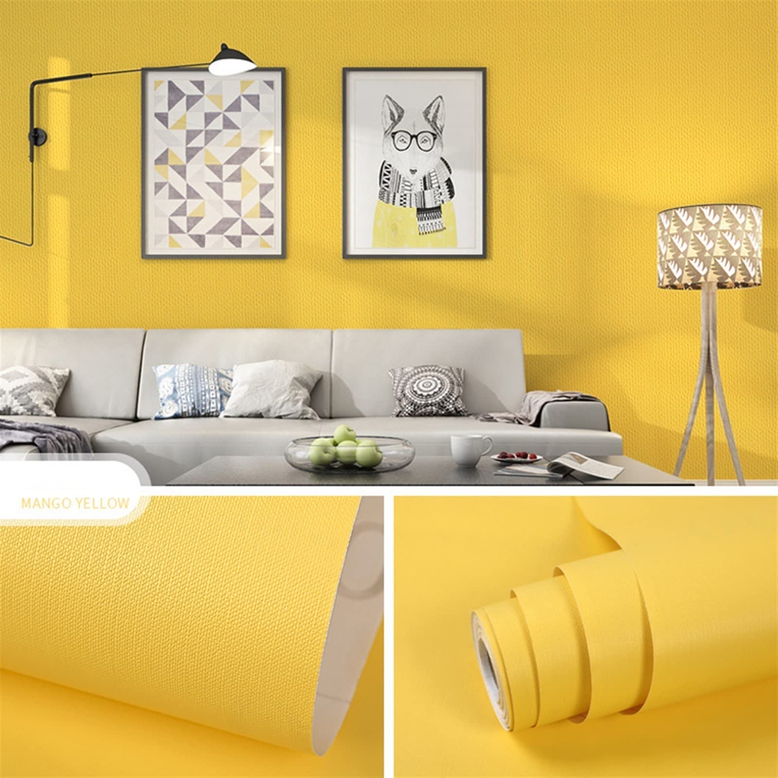 Papel tapiz autoadhesivo negro anti burbujas para reparar muebles viejos y estantes