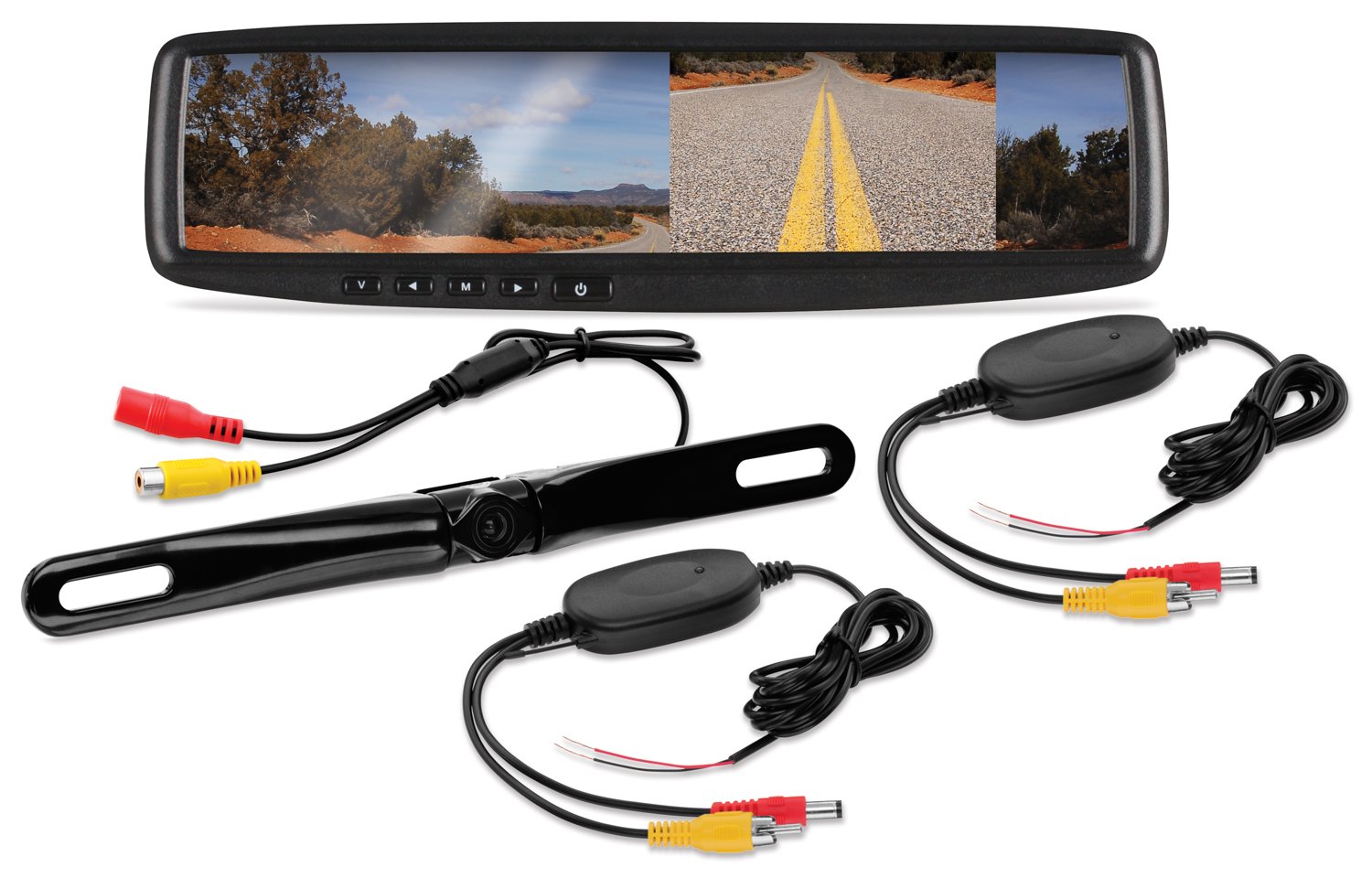 Boss Audio Systems Bv435wtr Rear View Car Mirror With