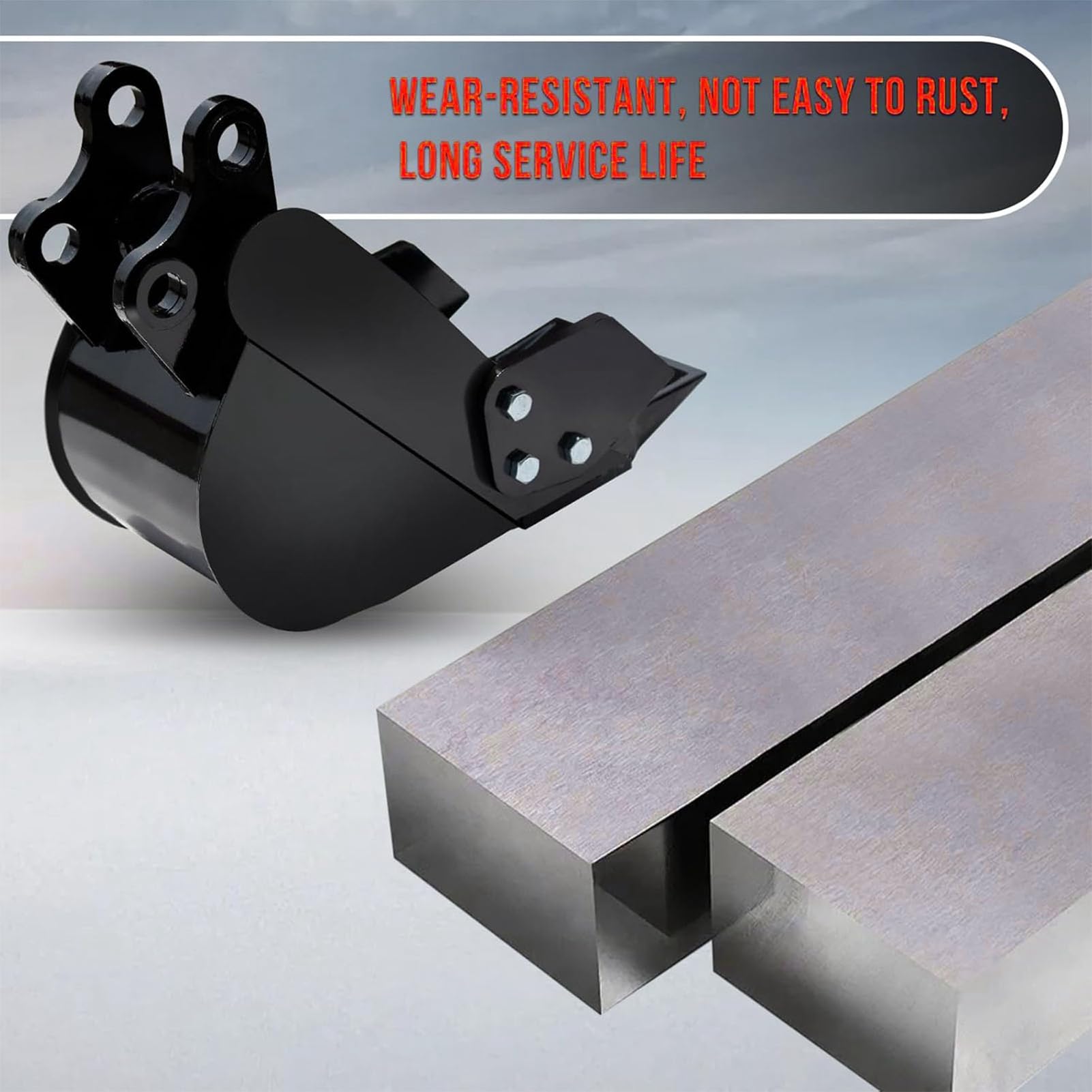 Amazon.co.jp: 7.87インチ、200mmのミニ掘削機用狭幅掘削バケット