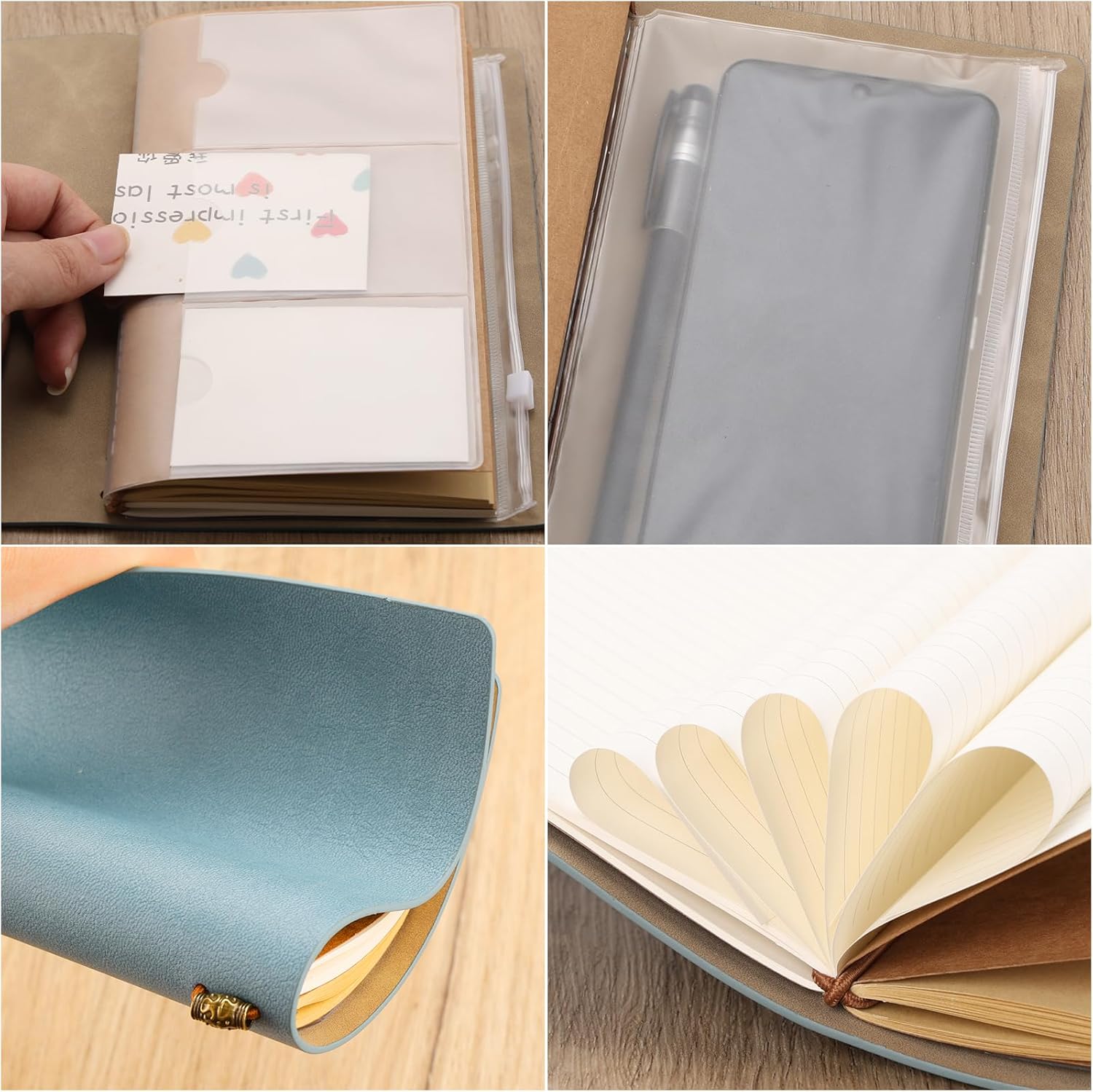 PRSTENLY Inspirational Gifts for Women, 140 Page Leather Journal Spiritual Motivational Encouragement Birthday Gifts for Women Her Friends Sisters Daughter Coworker Valentines Day Graduation Christmas - Image 4