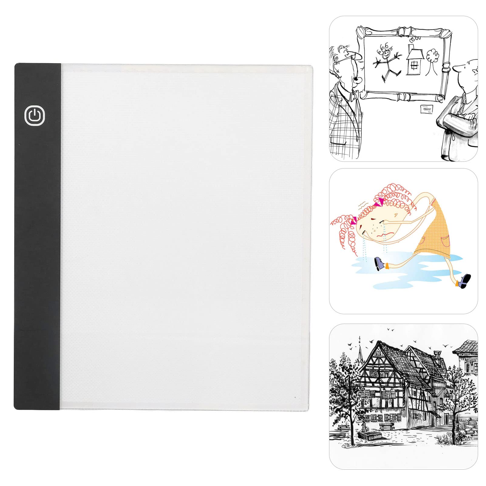 A5 LED Light Box Tracer for Artists - Smart Touch, Acrylic Material, Eye Protected, Stepless Dimming