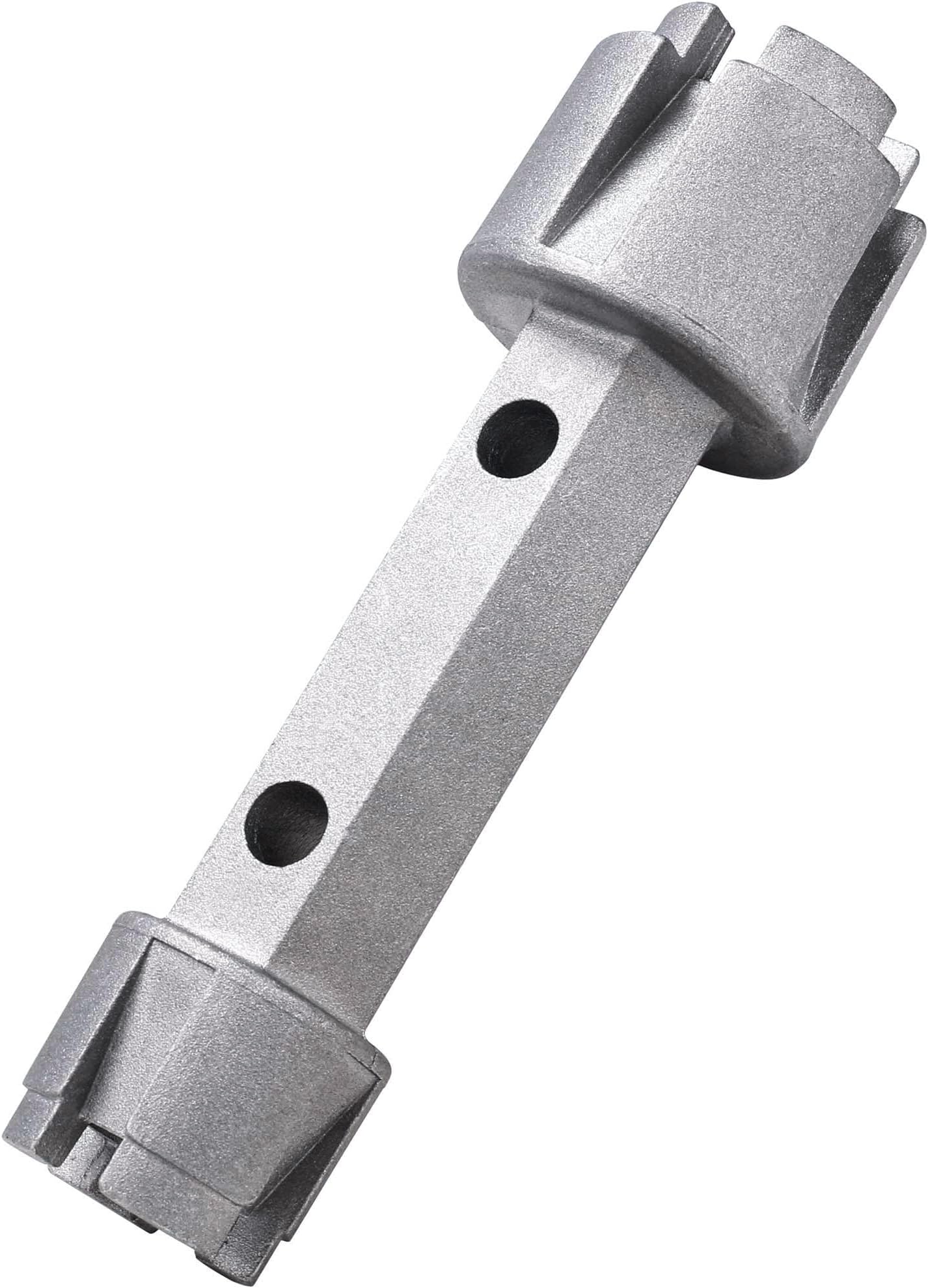 HAUTMEC Tub Drain Remover Wrench Tool Heavy Duty Aluminum Shower Bathtub Drain Removal Tool PL0030