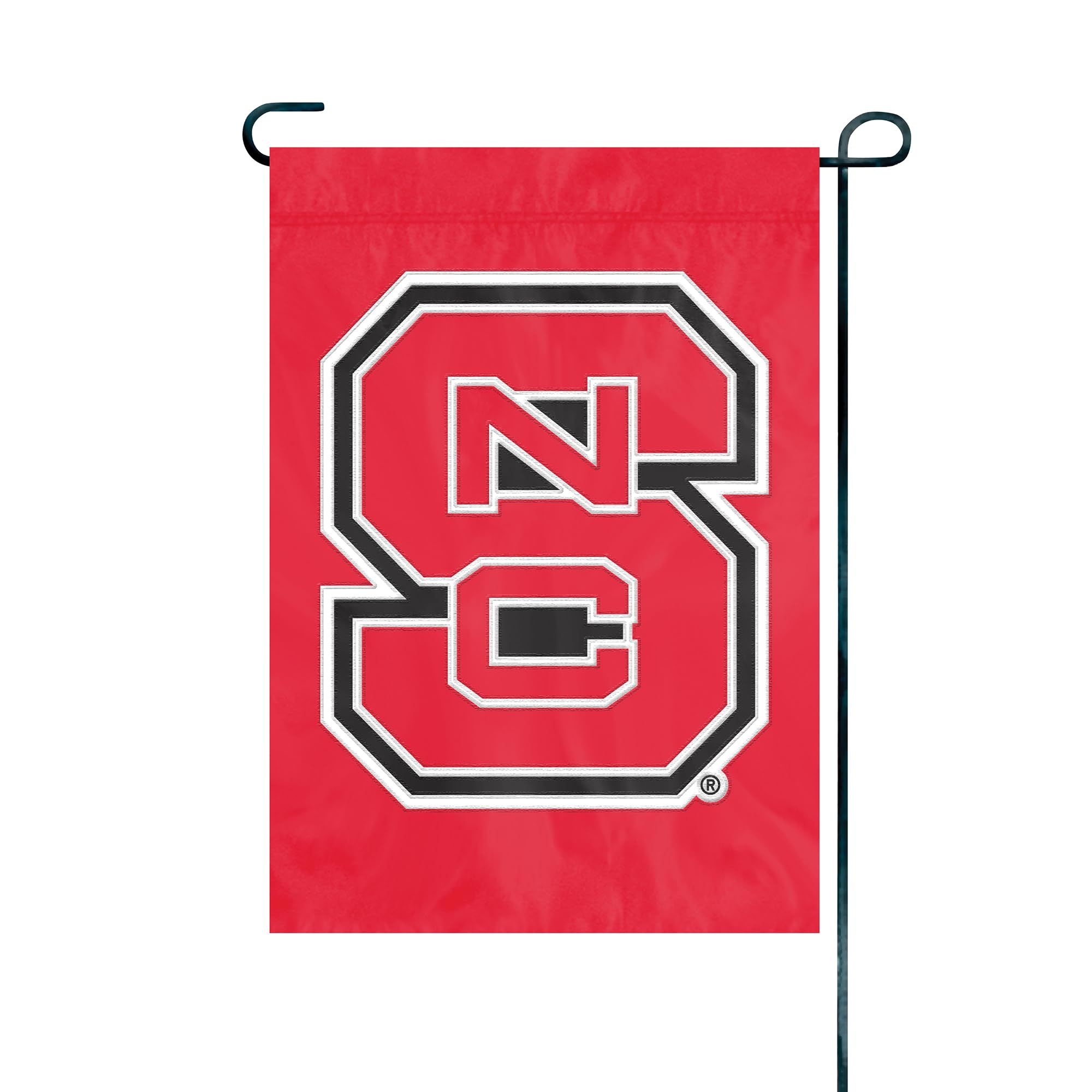 Party Animal North Carolina State Wolfpack NCAA Garden Flag, Red, 18" x 12.5"