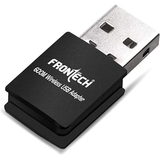 FRONTECH 600Mbps USB Wi-Fi + Bluetooth Adapter