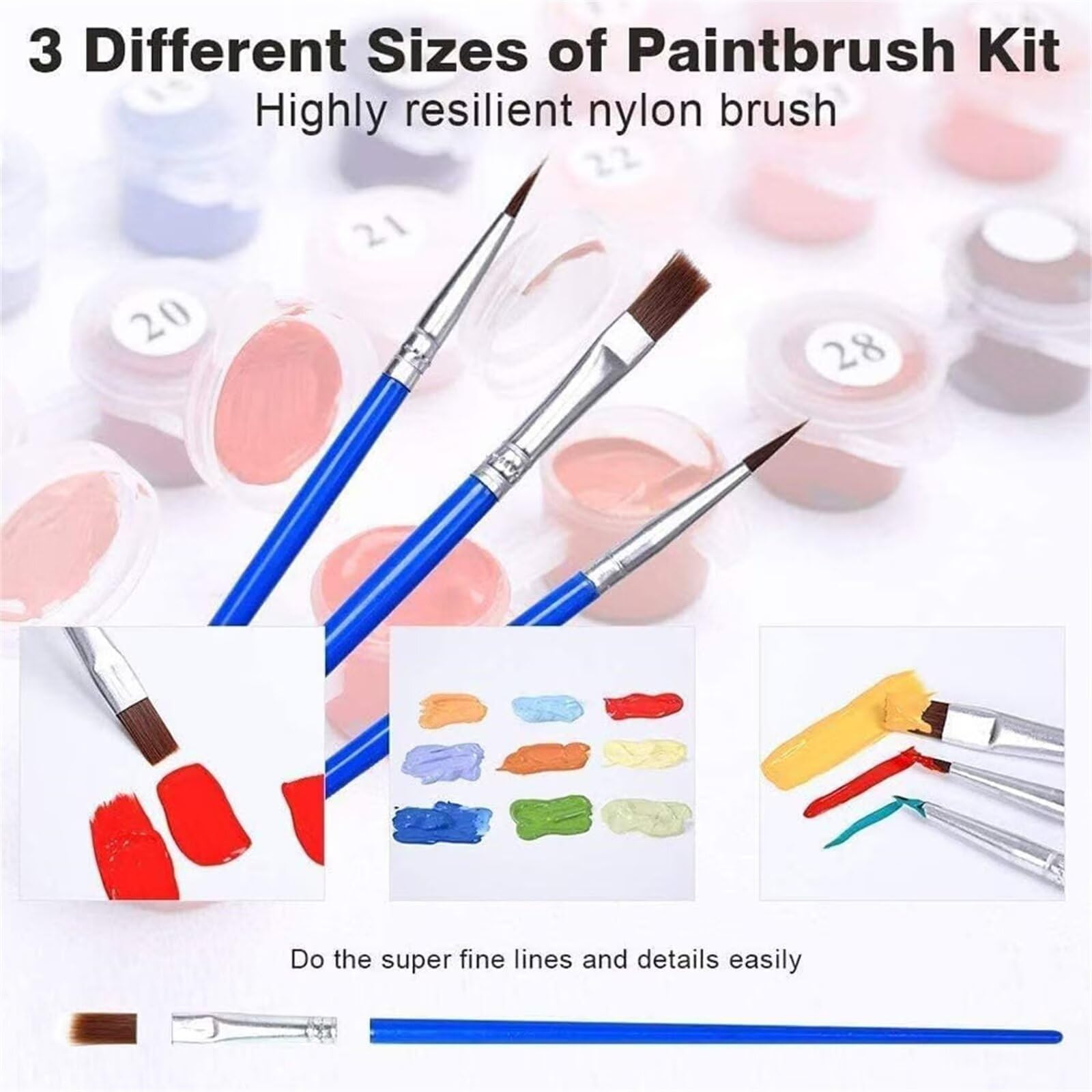 Grande Dipingere con i Numeri 60x120cm Dipingere con i Numeri Adulti Fiore Paint by Numbers Hobby Creativi Adulti e Principianti fai da te Kit Completo Craftoria,Decorazioni Casa Regalo Sogno-y1578