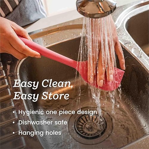 Miniatura 3 de Starpack 'Whip it Good' - Batidor de silicona para utensilios de cocina antiadherentes, batidor antiarañazos resistente al calor de 600 F -