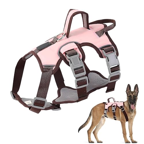 Wisebom Arnés para Perros a Prueba de Escapes, Soporte Múltiple, Transpirable, Durable