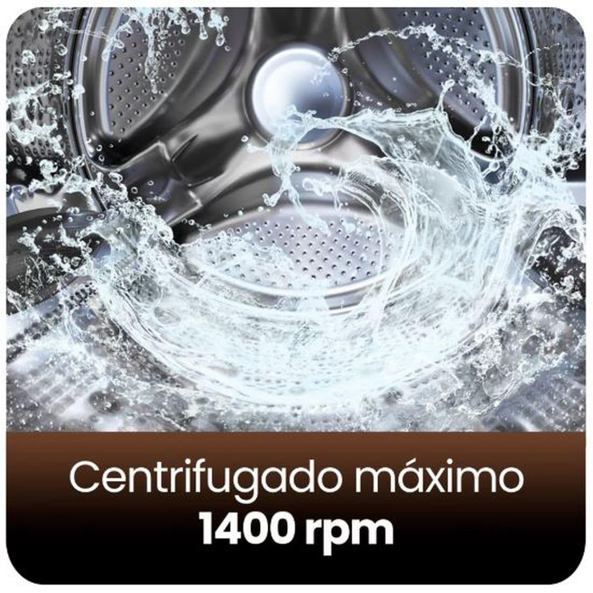 Lavadora Carga Frontal INFINTON WM-D84AWT, 8 kg, 1400 RPM, A, 15 Programas, Blanco (8 kg || WM-D84AWT)