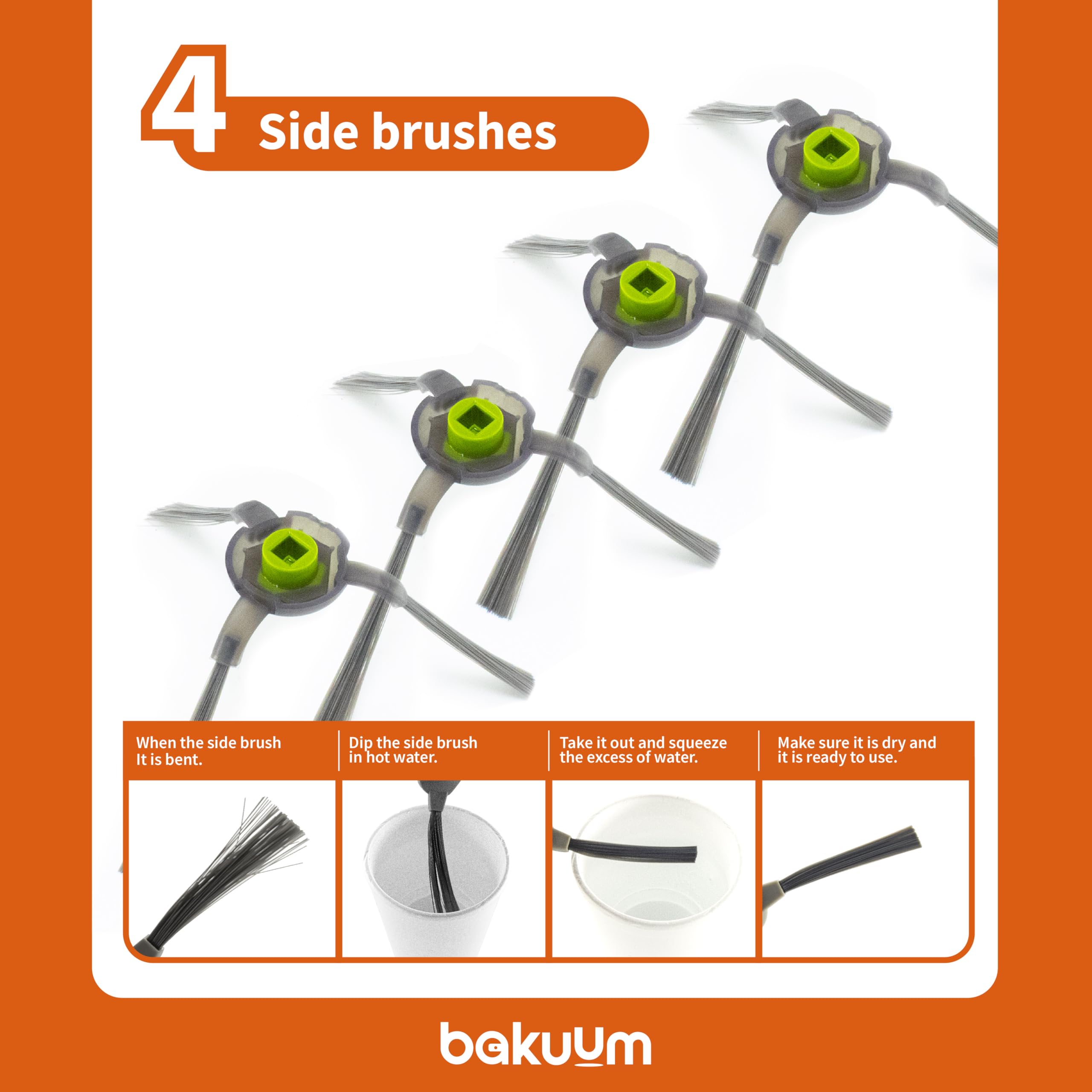 Puupaa Pièces De Rechange Pour Robot Aspirateur Lefant M1/M2 Pro