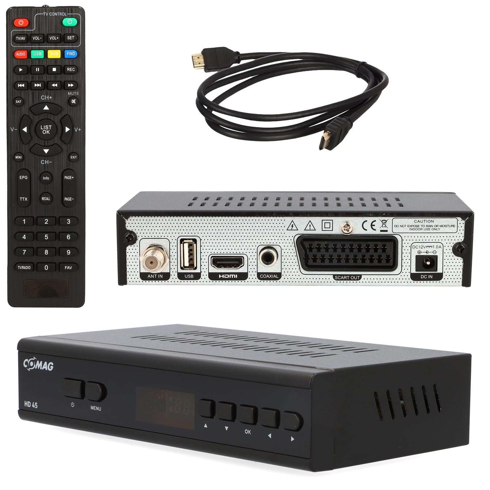 Megasat Flachantenne Profi Line H30 D2 Twin inkl. Fensterhalterung + 20m Kabel + 2X Fensterdurchführung inkl 2 HD Sat Receiver - HD u SD TV - Neueste Generation netshop 25 Set