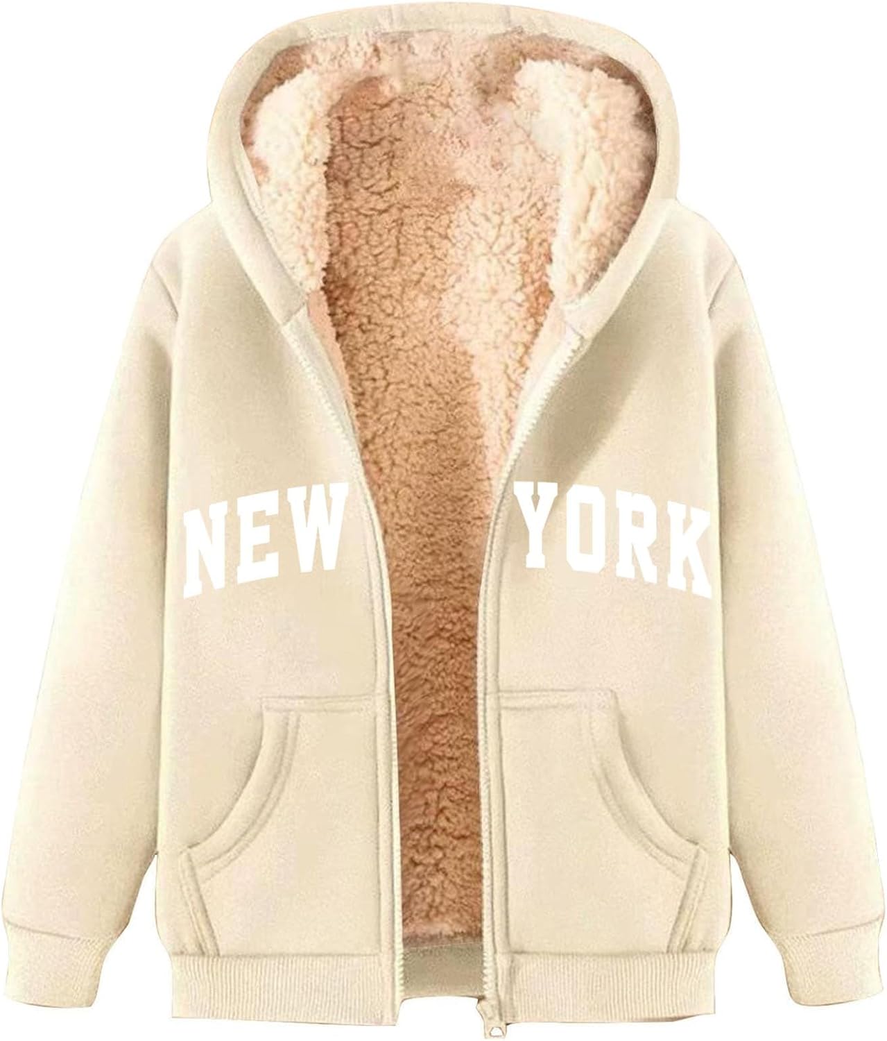 Felpa Con Cappuccio E Zip Donna - 100% Poliestere | Stile Urban E Comfortable | Idee Regalo Natale - Foto 10