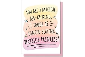 PRESS and POUR Funny Cancer Card