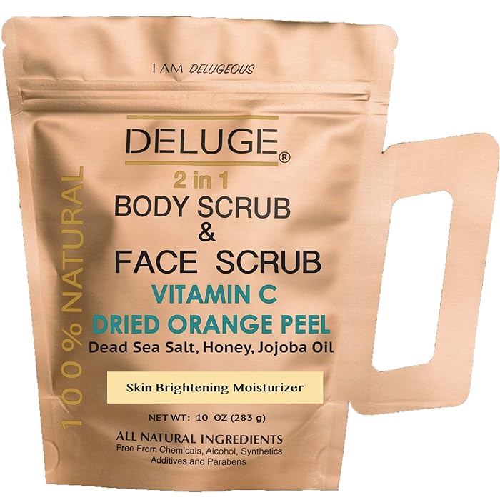 Buy Deluge Vitamin C with Orange Peel Scrub for Cellulite and Stretch