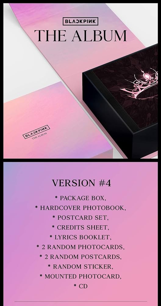 BLACKPINK THE ALBUM アルバム Album BLACKPINK THE ALBUM – Kpopowo.pl – albumy KPOP CD