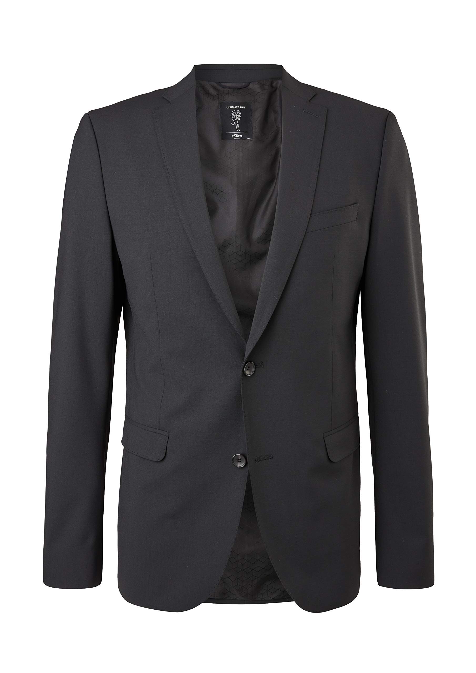 s.Oliver Black Label Herren 2053723 Business-Anzug Jacke (1er Pack)