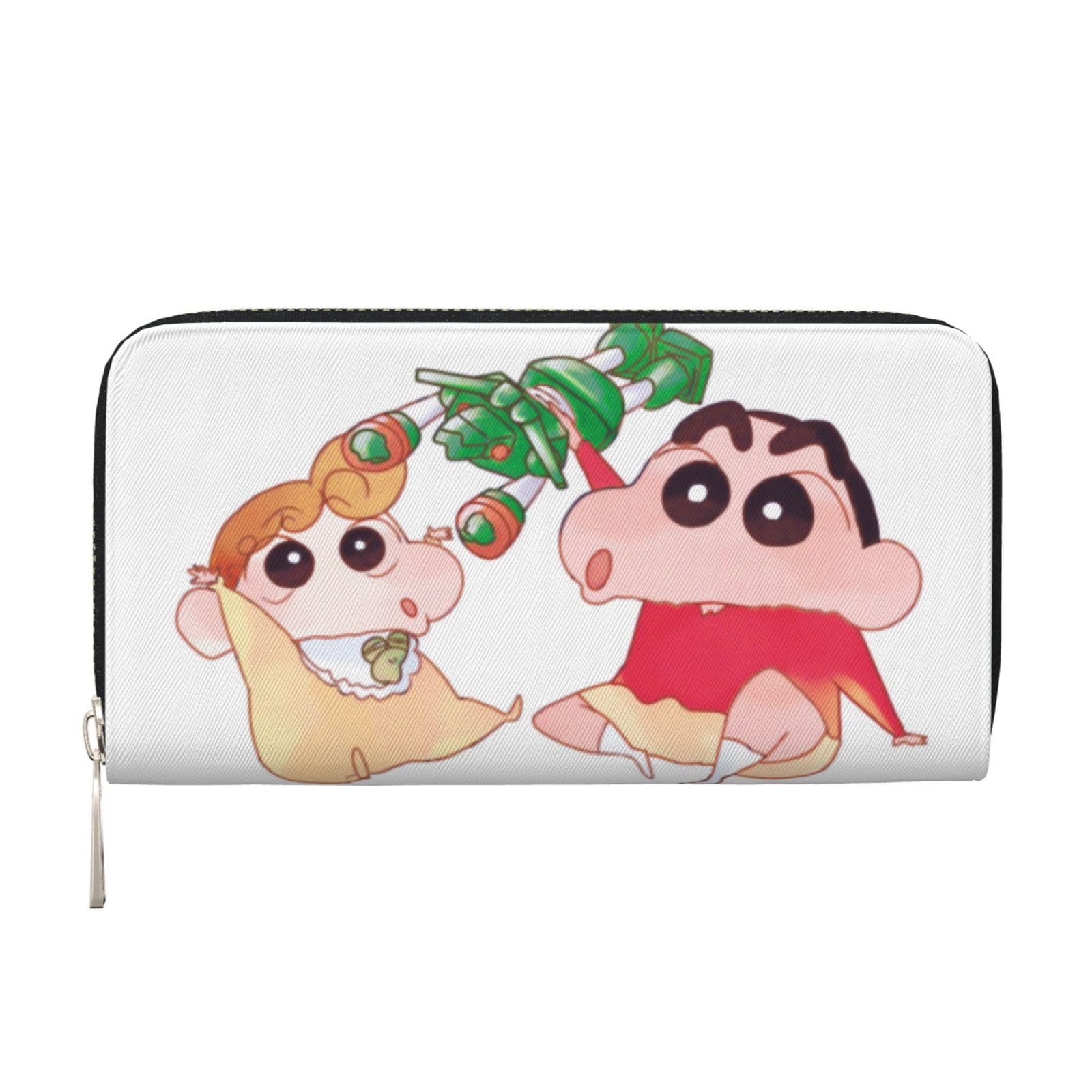 Amazon.co.jp: クレヨンしんちゃん メンズ&レディース 二つ折り本革長
