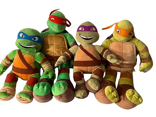 Miniatura 1 de Large Weighted stuffed animals, turtle dolls choose 4-7 lbs, washable plush buddy, Aunt Sandy's Sewing