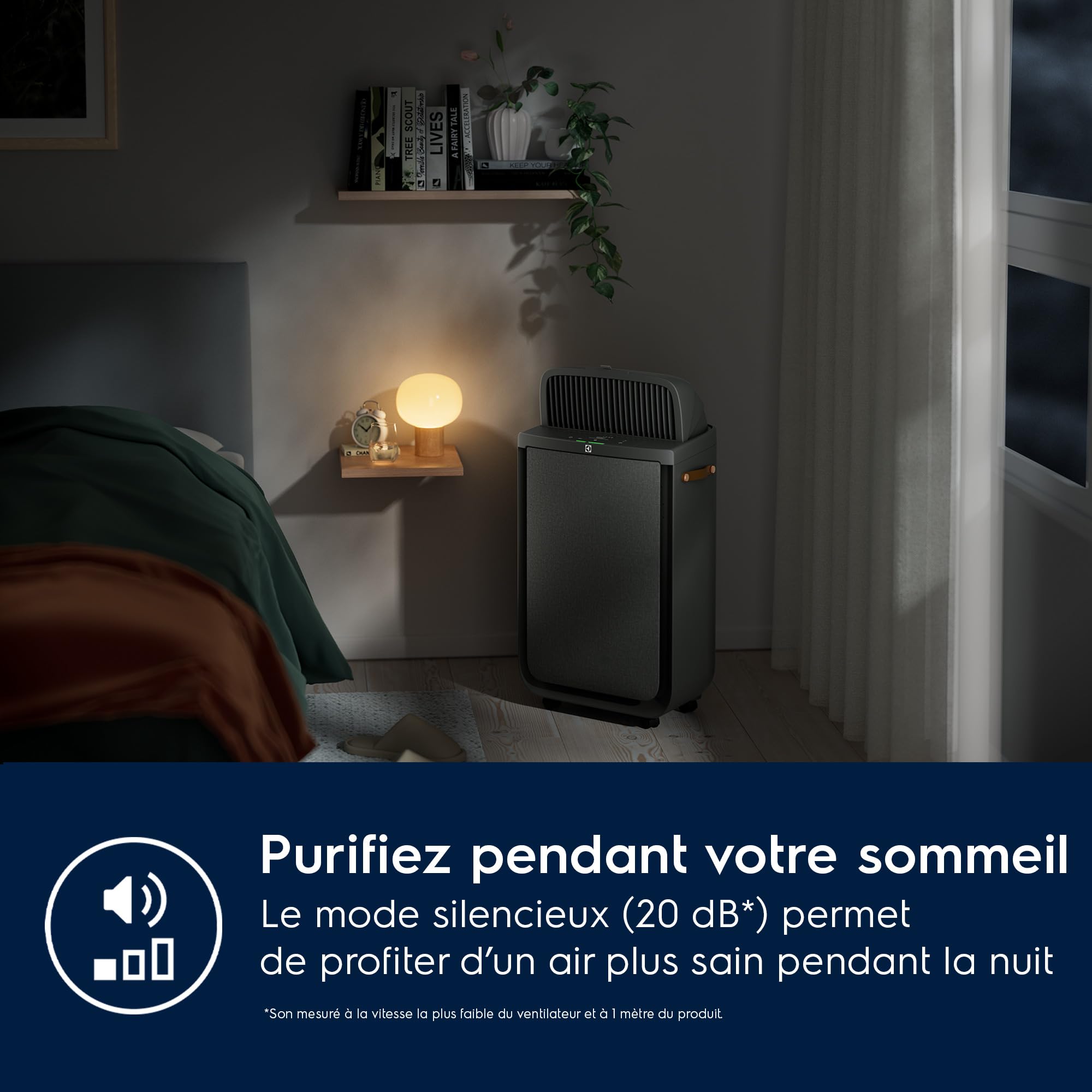 Electrolux EPU72771DG Purificateur d'air Pure Multi 700 2 en 1 avec ventilateur Gris foncé